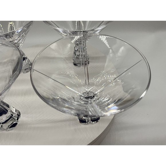 Mikasa Havana Collection Martini Glasses Lead Crystal Made in Germany - Picture 11 of 16